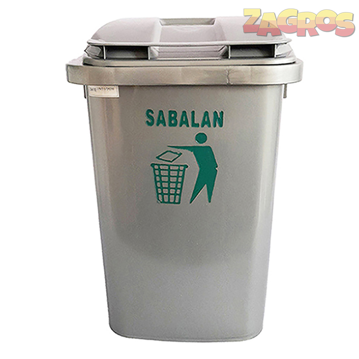 سطل زباله 20 لیتری نقره ای