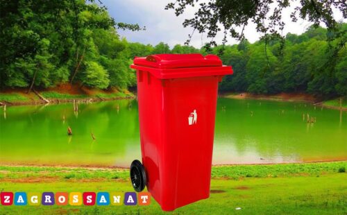 سطل های زباله گالوانیزه زاگرس صنعت