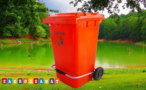 سطل های زباله پلی اتیلن زاگرس صنعت